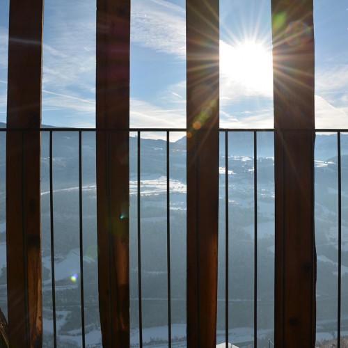 Ferienwohnung Castel mit dem besonderem Ausblick auf die Dolomiten