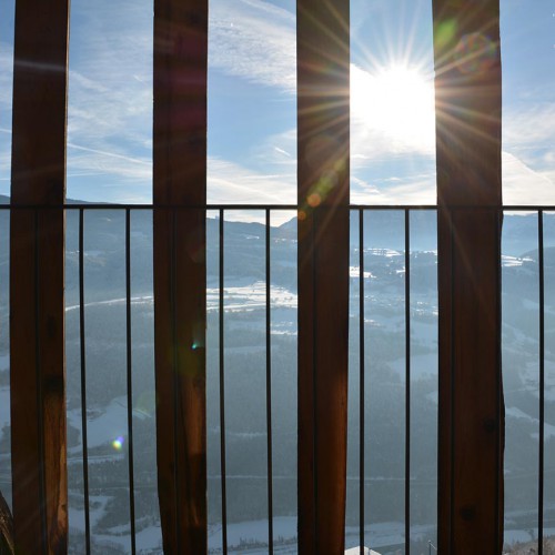 Ferienwohnung Castel mit dem besonderem Ausblick auf die Dolomiten